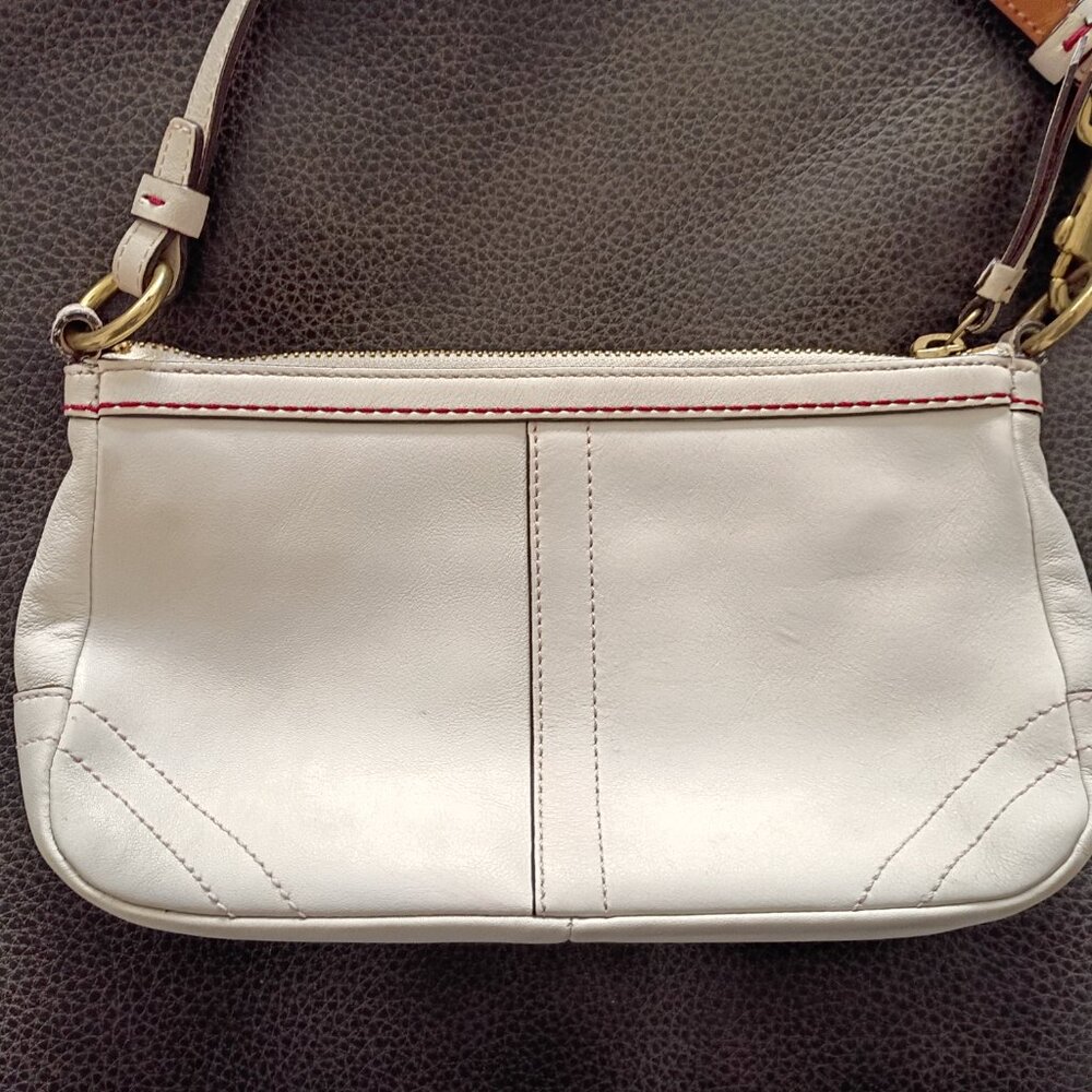 Vintage 1990 Coach poppy design demi bag - Picture 3 of 7